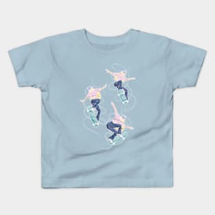 Skater Gurl Kids T-Shirt